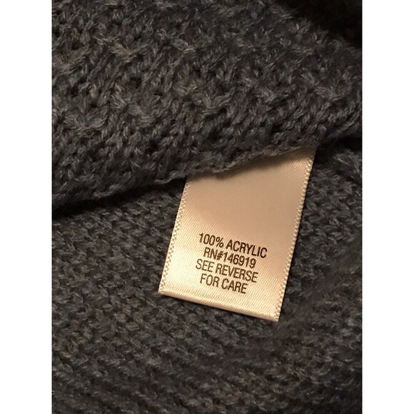 Croft & Barrow Soft Sweater Pull Over boat neck Style P2XL Long Sleeve Blue New - Picture 6 of 10